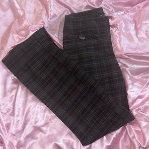 LISETTE Plaid Straight Leg Pants